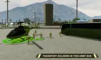 Army Bus Driver Coach 2018 - US Army Transporter Screen Shot 2
