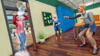 gángster alto colegio Boy simulador colegio juegos Screen Shot 0
