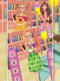 College Student Dress Up | College Girl Games Free Screen Shot 1