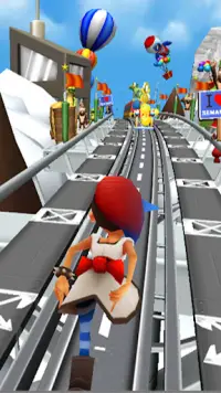 Moa Subway  Hero Girl Screen Shot 0