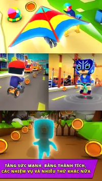 Subway Kiddy Run- Escape From School 3D Race Screen Shot 0