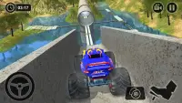 Uphill Monster Truck Driving Simulator 2018 Screen Shot 13