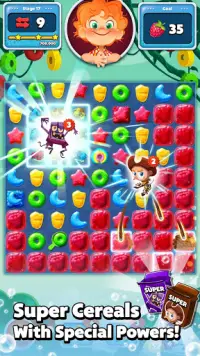 Cereal Crunch - Match 3 puzzle Screen Shot 1