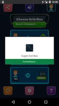 Super Dot Box Game Screen Shot 1