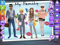 Superstar Family Dress Up Game Screen Shot 10