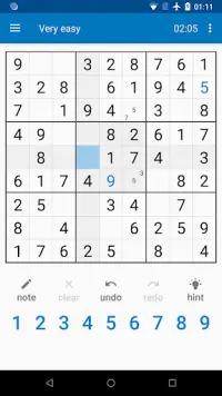Sudoku Classic Puzzle Screen Shot 0