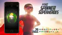 Hand spinner superheroes Screen Shot 2