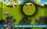 Jungle Sniper Hunter 3D Screen Shot 4