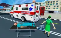 simulador de jogo de resgate de ambulância 2018 Screen Shot 1
