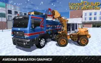 Loader & Dump Truck SIM Winter Screen Shot 2