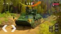 軍 タンク シミュレーター 2020 - 未舗装道路 タンク ゲーム 2020 Screen Shot 4