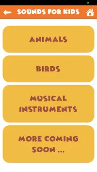 Sounds for Kids ( animals,birds) Screen Shot 1