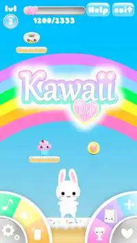 Happy Kawaii Jump Screen Shot 0