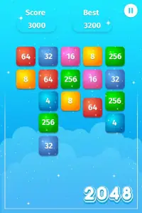 2048 Puzzle Game : Super Number Puzzle Game Screen Shot 2