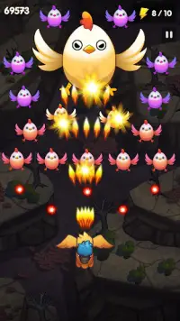 Poultry Shoot - Space Shooter Screen Shot 0