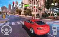 電気自動車運転シミュレーターゲーム Screen Shot 1