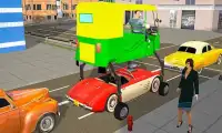 Futuristic Elevated Tuk Tuk:5 Wheeler Auto Rikshaw Screen Shot 2