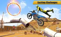 حيلة دراجة نارية - BMX الدراجة الألعاب: على الانتر Screen Shot 4