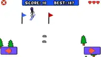 Stick Man Ski Run Screen Shot 1