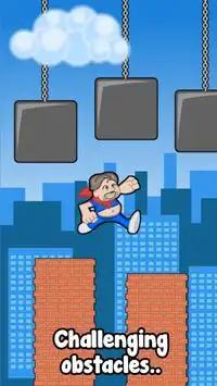 Super Flappy Guy: Hero of the ultimate comedy mess Screen Shot 1