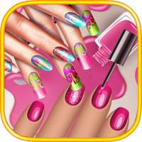 Nail Salon Manicure Art Design For Princess