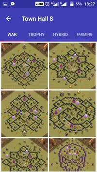 New CoC Base Maps for Layout 2018 Screen Shot 4
