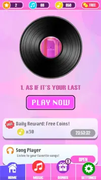 Magic Tiles - Blackpink Edition (K-Pop) Screen Shot 1