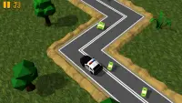 Blocky Police: Tap Chase 3D Screen Shot 1