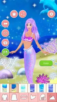 Mermaid Dress Up Screen Shot 3