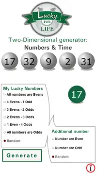 Lucky for Life winning numbers Screen Shot 2