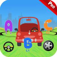 Apprendre ABC Alphabet Car Jeu