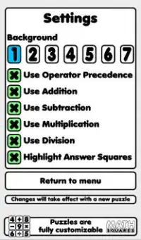 Math Squares Screen Shot 5
