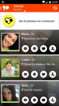 Mobifriends - Conocer gente, Buscar pareja, Ligar Screen Shot 5