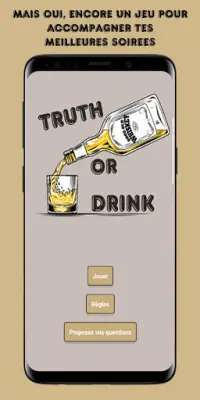Truth Or Drink, jeu de tise Screen Shot 0