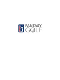 PGA TOUR Fantasy Golf Screen Shot 3