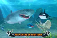 Clan d'acqua di battaglia di animali marini Screen Shot 0