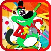 Coloring World Of Oggy