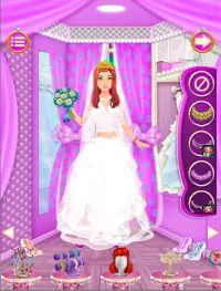 Wedding Makeup Bride: dress up Games for Girls Screen Shot 1