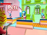 Shooting Pets Sniper - 3D Pixel Gun games for Kids Screen Shot 0