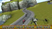 Gunship Thief Attack:Bike Race Screen Shot 7
