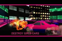 Girls Car Death Racing Screen Shot 0