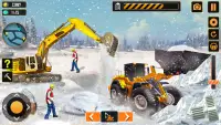 construction lourde de neige Screen Shot 4
