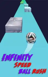 Fast Infinity Speedy ball: jeu de course sans fin Screen Shot 2