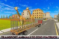 Truck & Crane Sim: Animal Cargo Ship Screen Shot 1