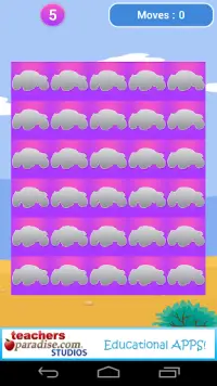 Dzieci memory game: samochody Screen Shot 7