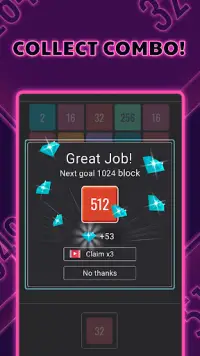 Join Blocks 2048 Number Puzzle Screen Shot 3