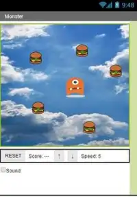 Monster - Hamburger Eater Screen Shot 0