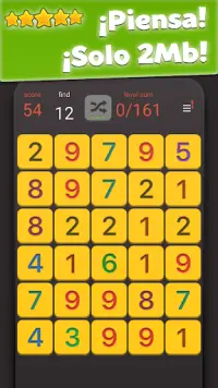 SumX - juego de matemáticas Screen Shot 2