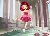 bonito ballet - vestido de bailarina jogo menina Screen Shot 3