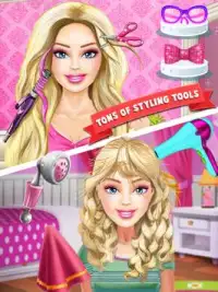 Fashion Doll Barbi Hair Salon Screen Shot 2